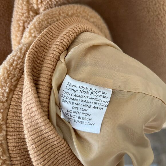 I.AM.GIA Pixie 2.0 Jumper Hoodie Women Small Brown Kangaroo Pocket Raglan Sleeve - Picture 7 of 10